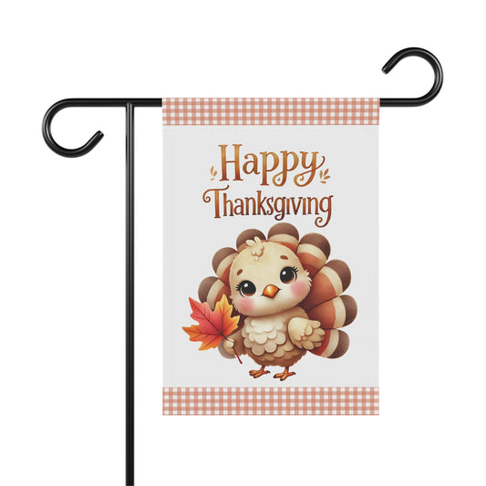 Happy Thanksgiving Garden Flag