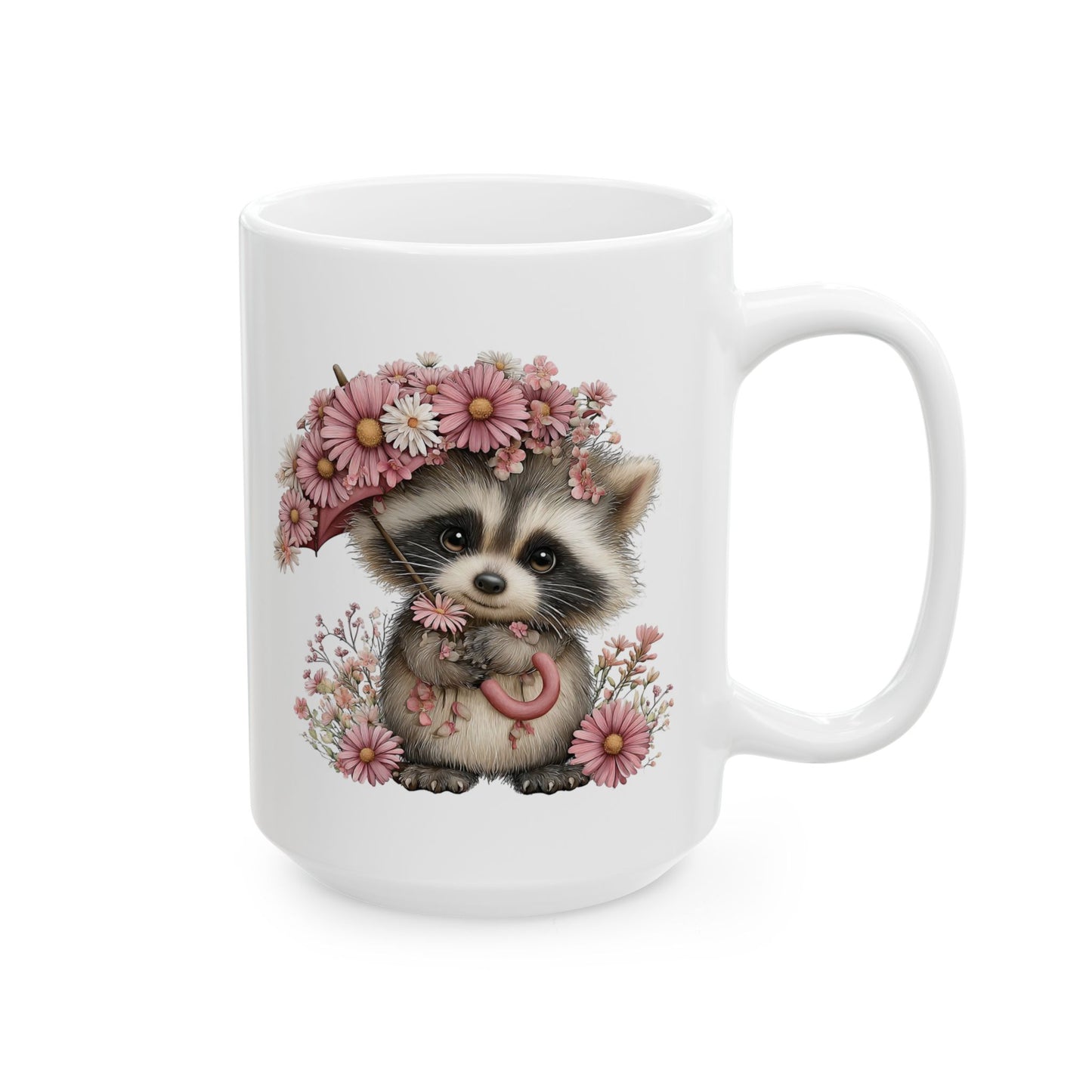 Cute Raccoon Coffee Mug