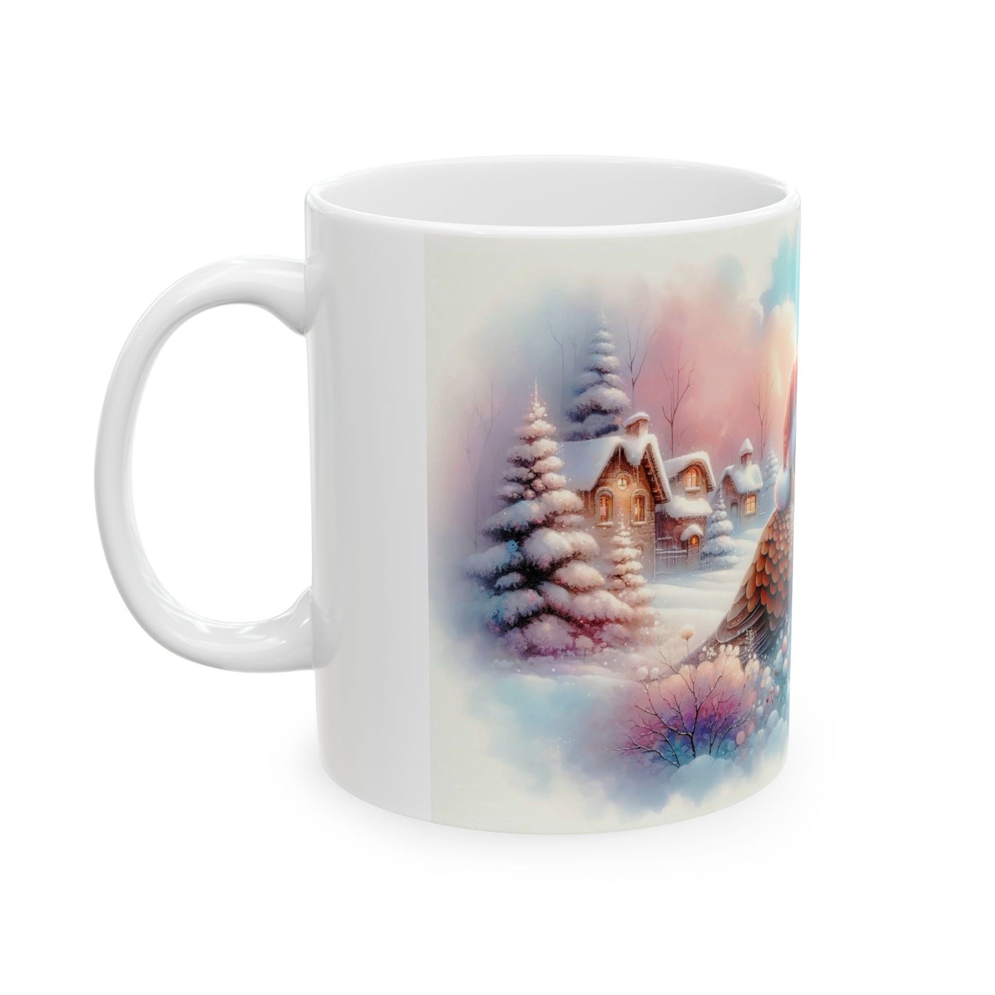 Winter Birds Coffee Mug