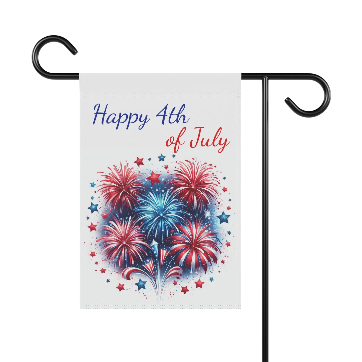 Red, White, and Blue Patriotic Garden Flag