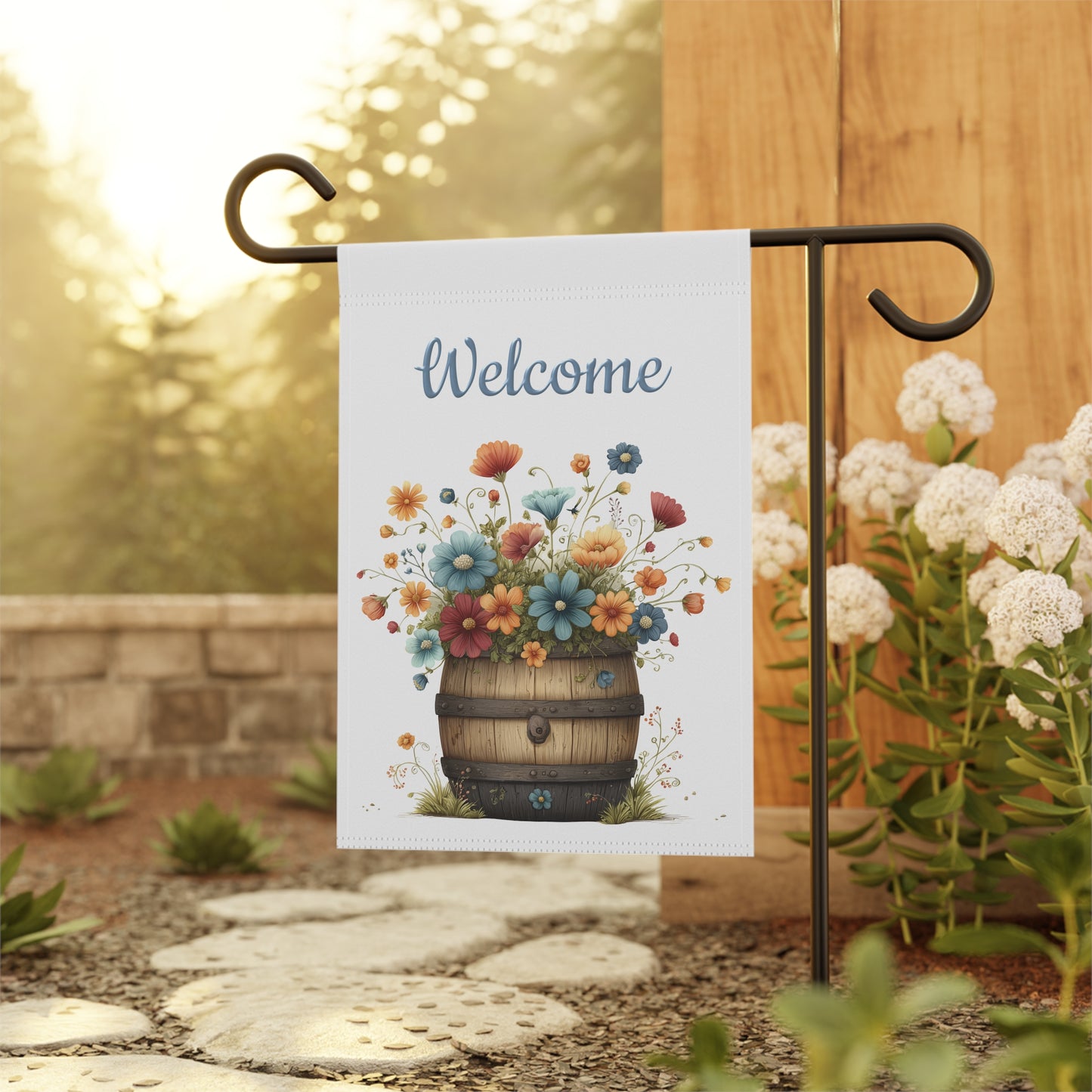 Front Porch Welcome Garden Flag
