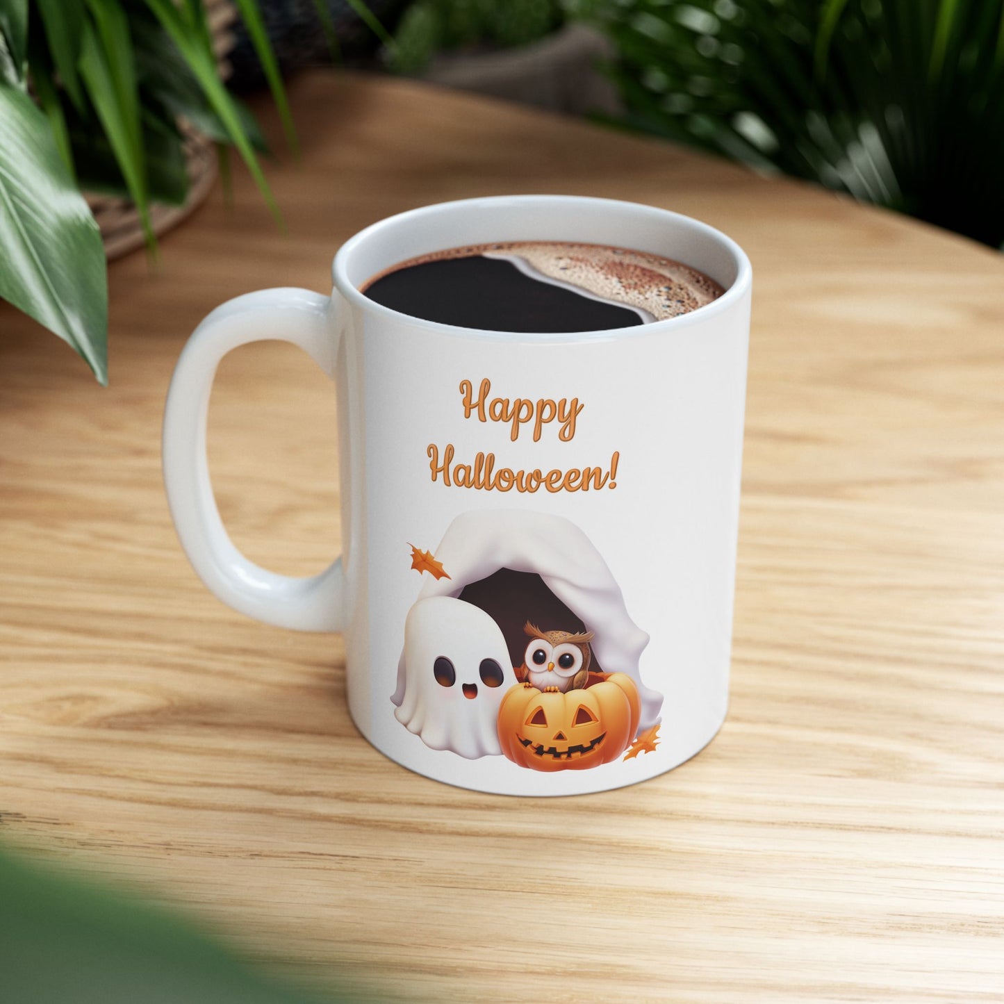 Halloween Owl Coffee Mug