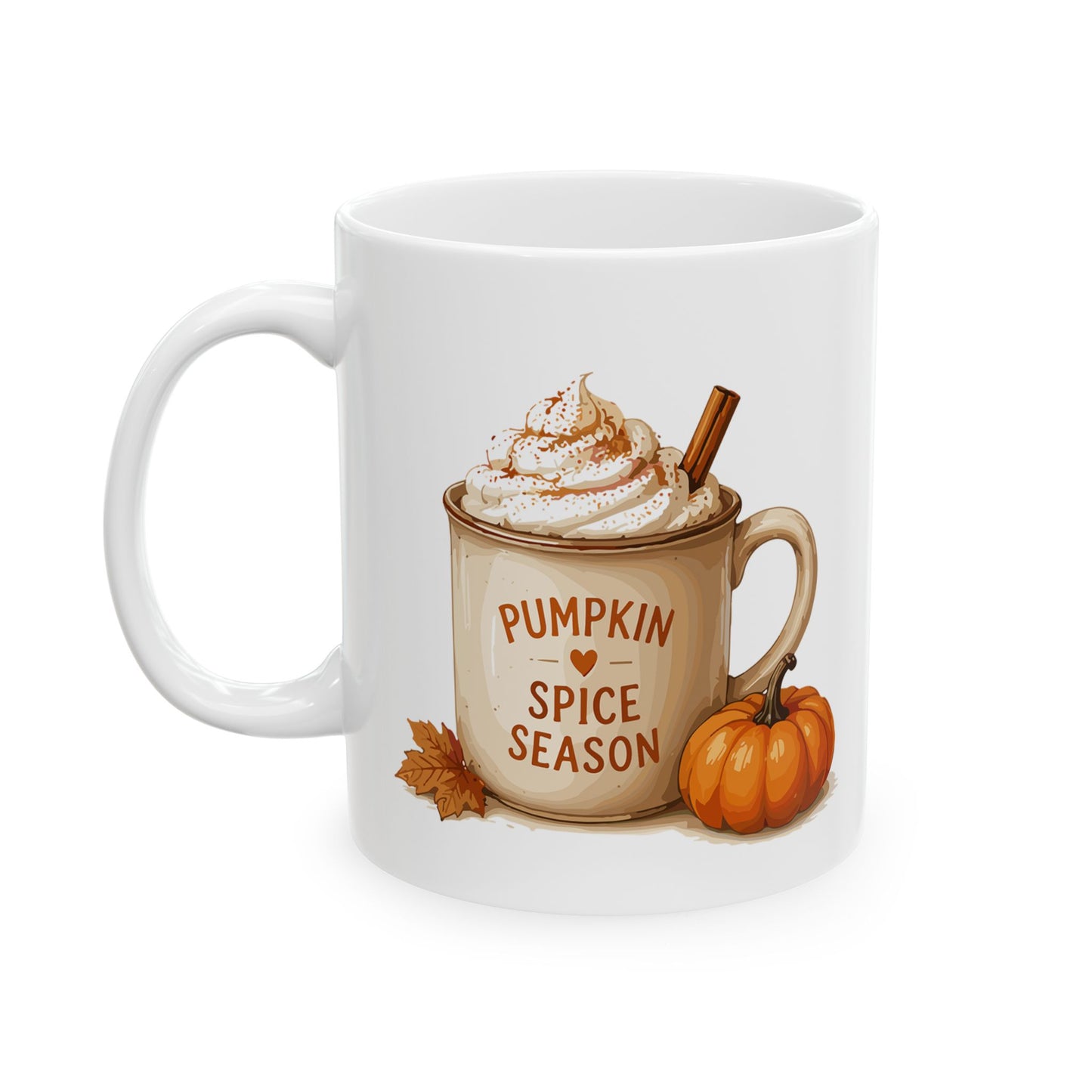 Pumpkin Spice Ceramic Mug