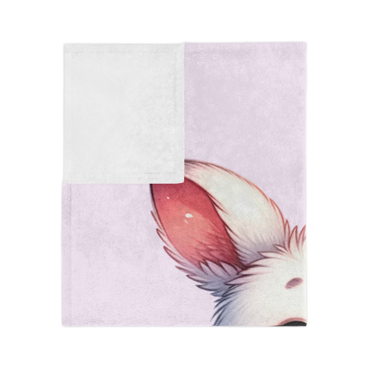 Adorable Bunny Velveteen Blanket