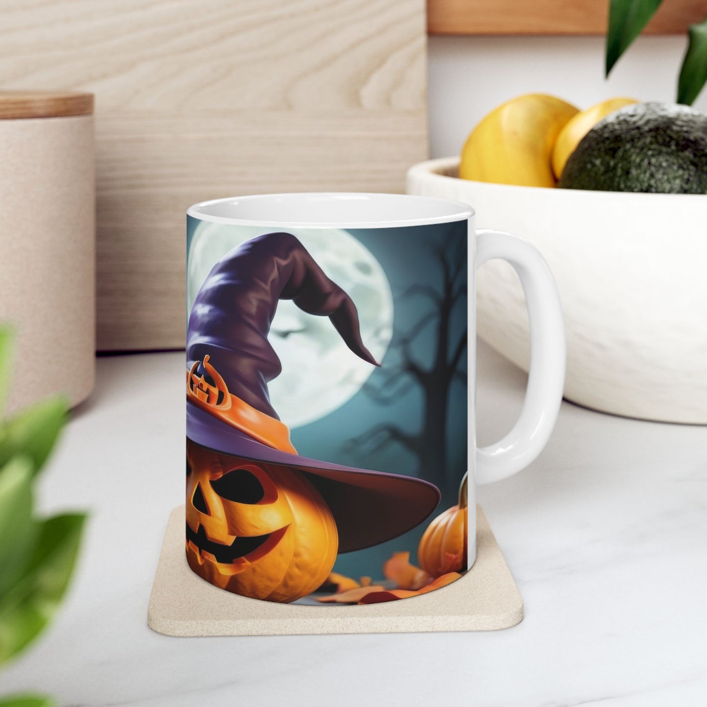 Halloween Night Vibes Coffee Cup
