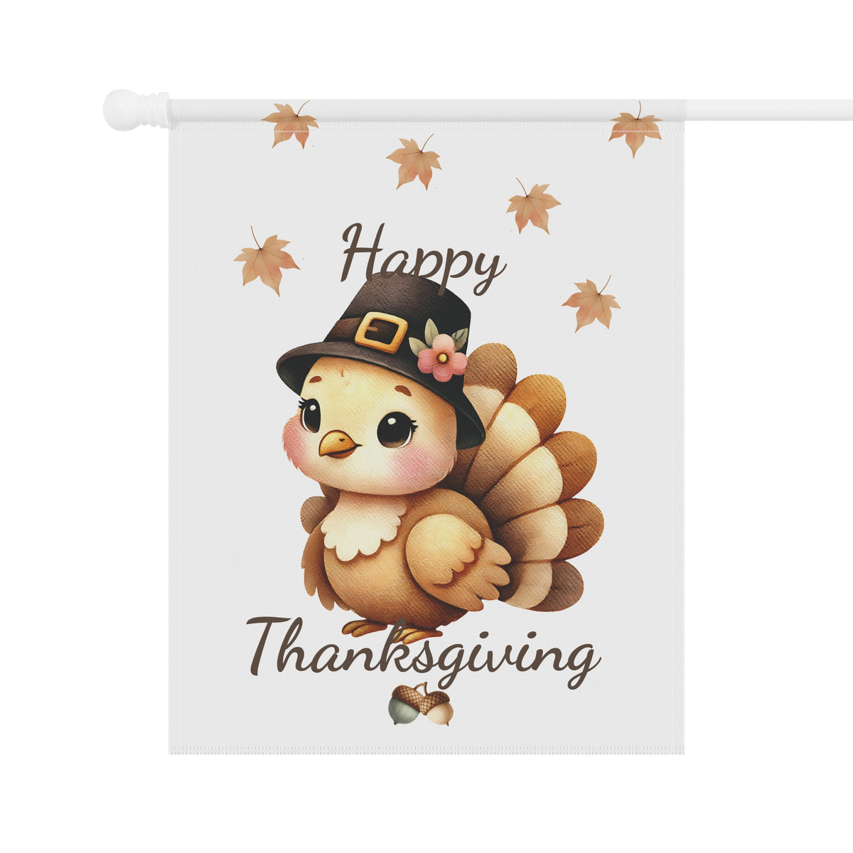 Happy Thanksgiving Garden Flag