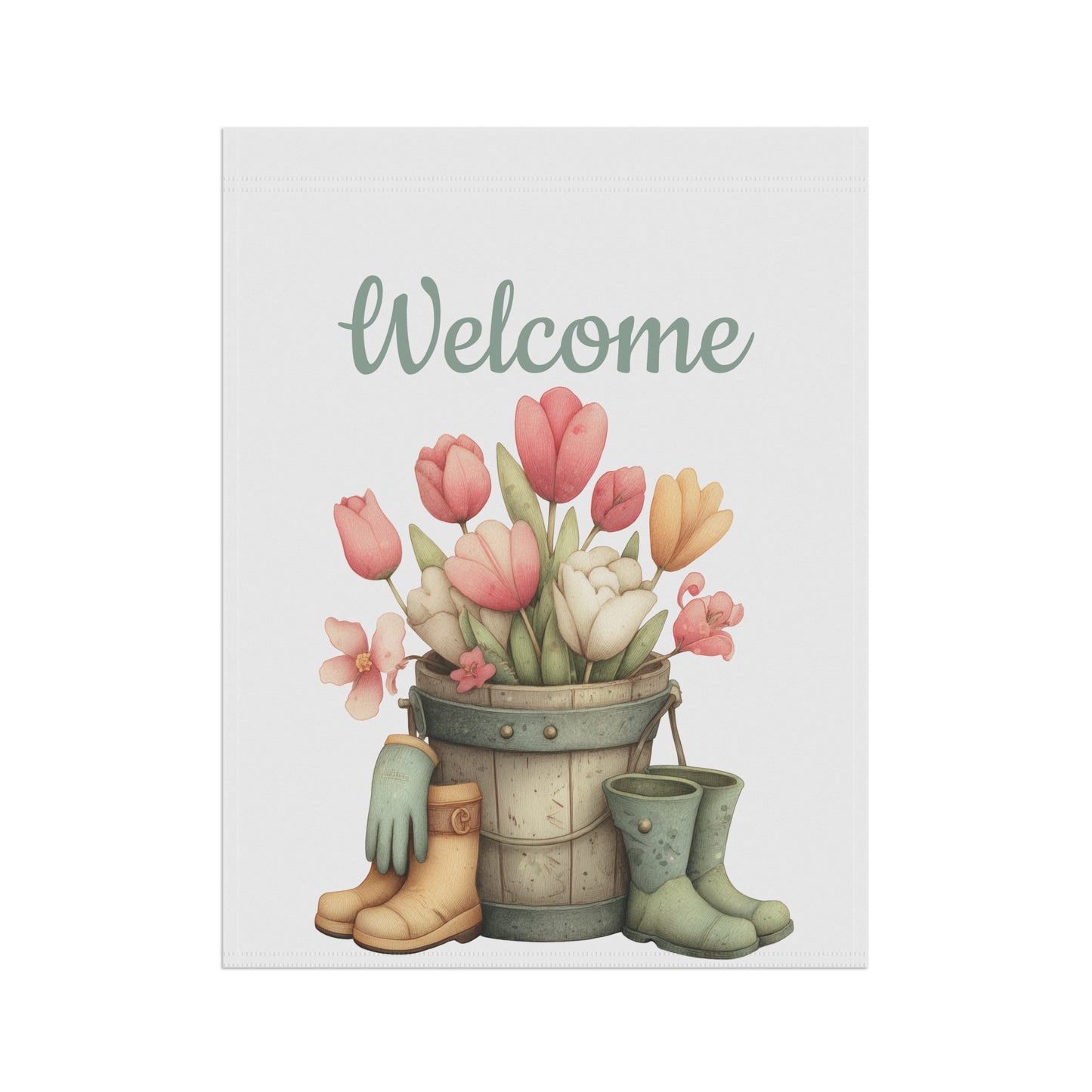 Welcome Garden Flag