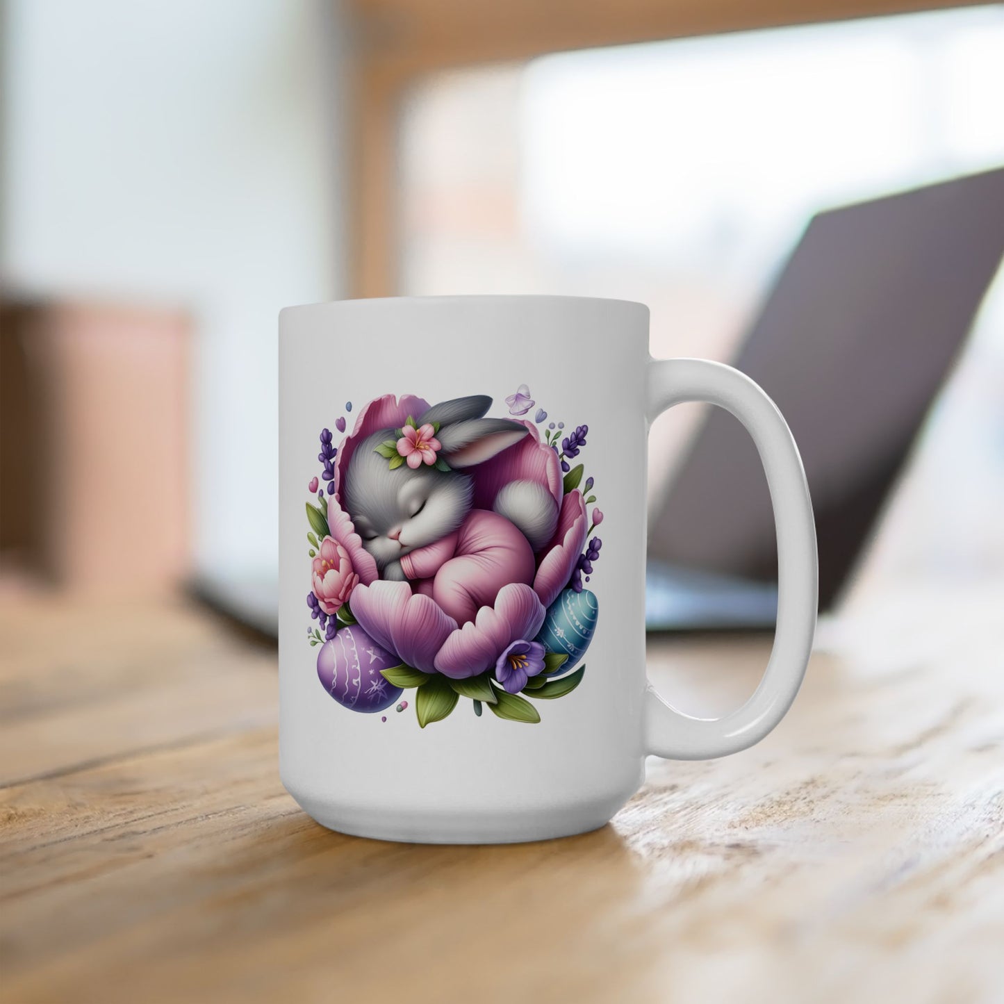 Adorable Baby Rabbit Easter Mug