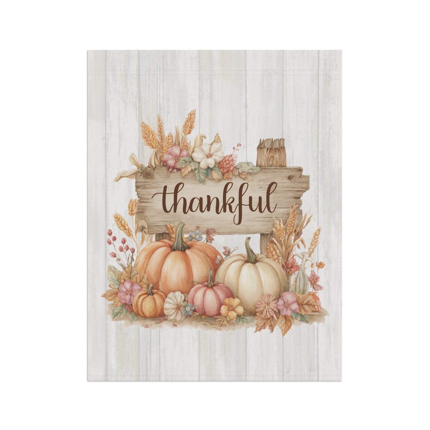 Thankful Harvest Garden Flag
