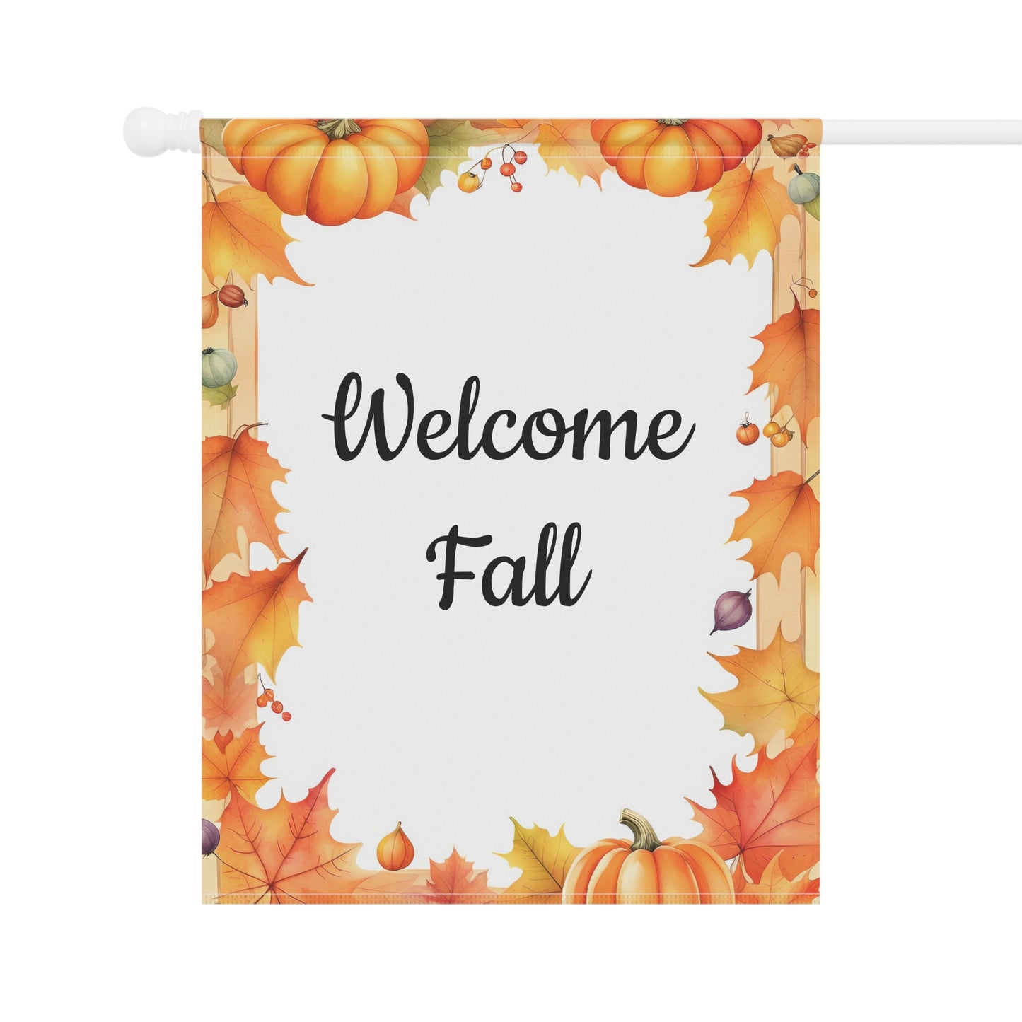 Welcome Fall Garden Flag Autumn Leaves (Copy)