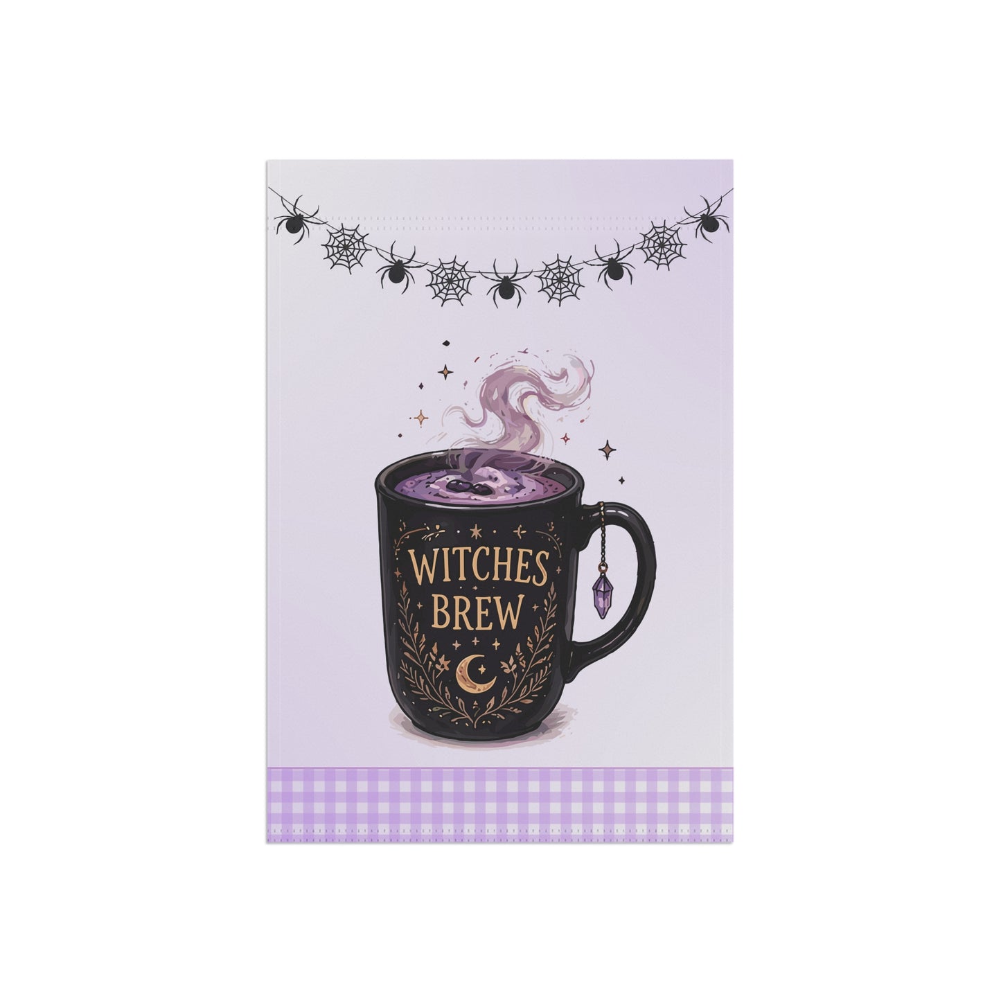Witches Brew Halloween Garden Flag