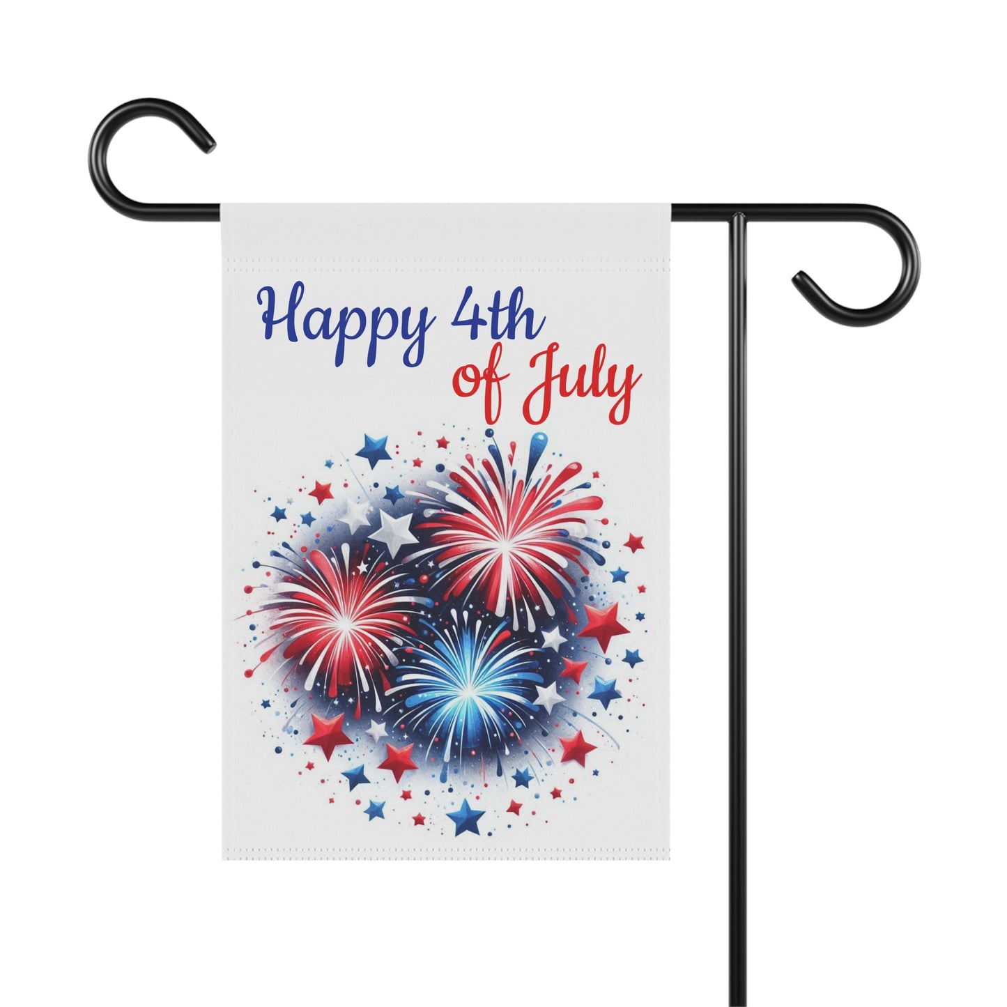 4th of July Patriotic Garden Flag