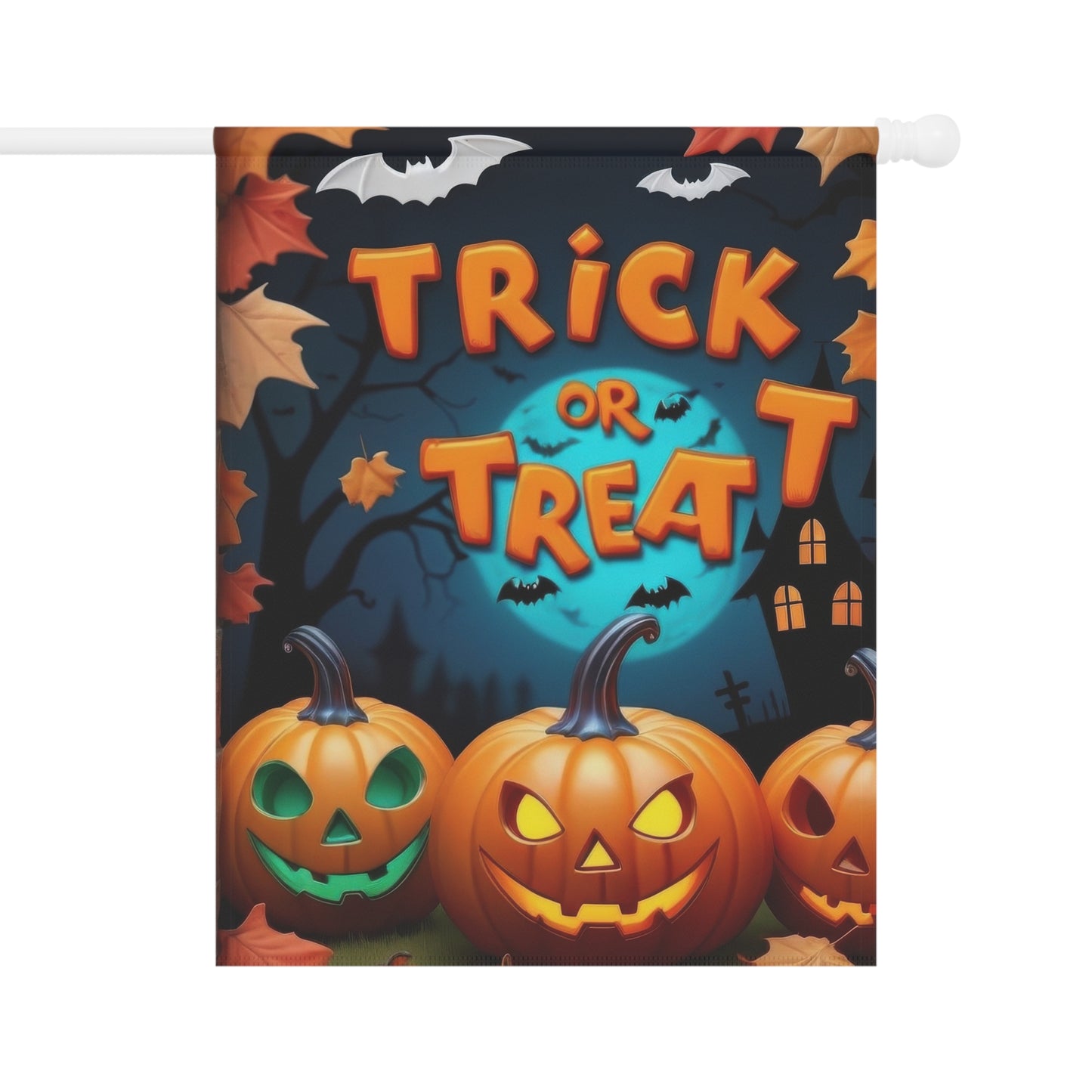 Trick or Treat Halloween Garden Flag/House Banner