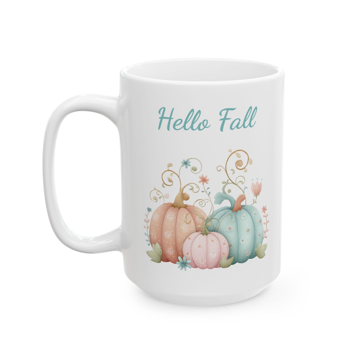 Hello Fall Pastel Coffee Mug