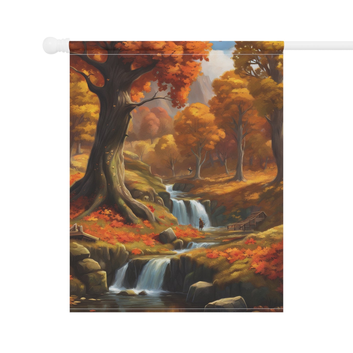 Fall Harvest Garden Flag
