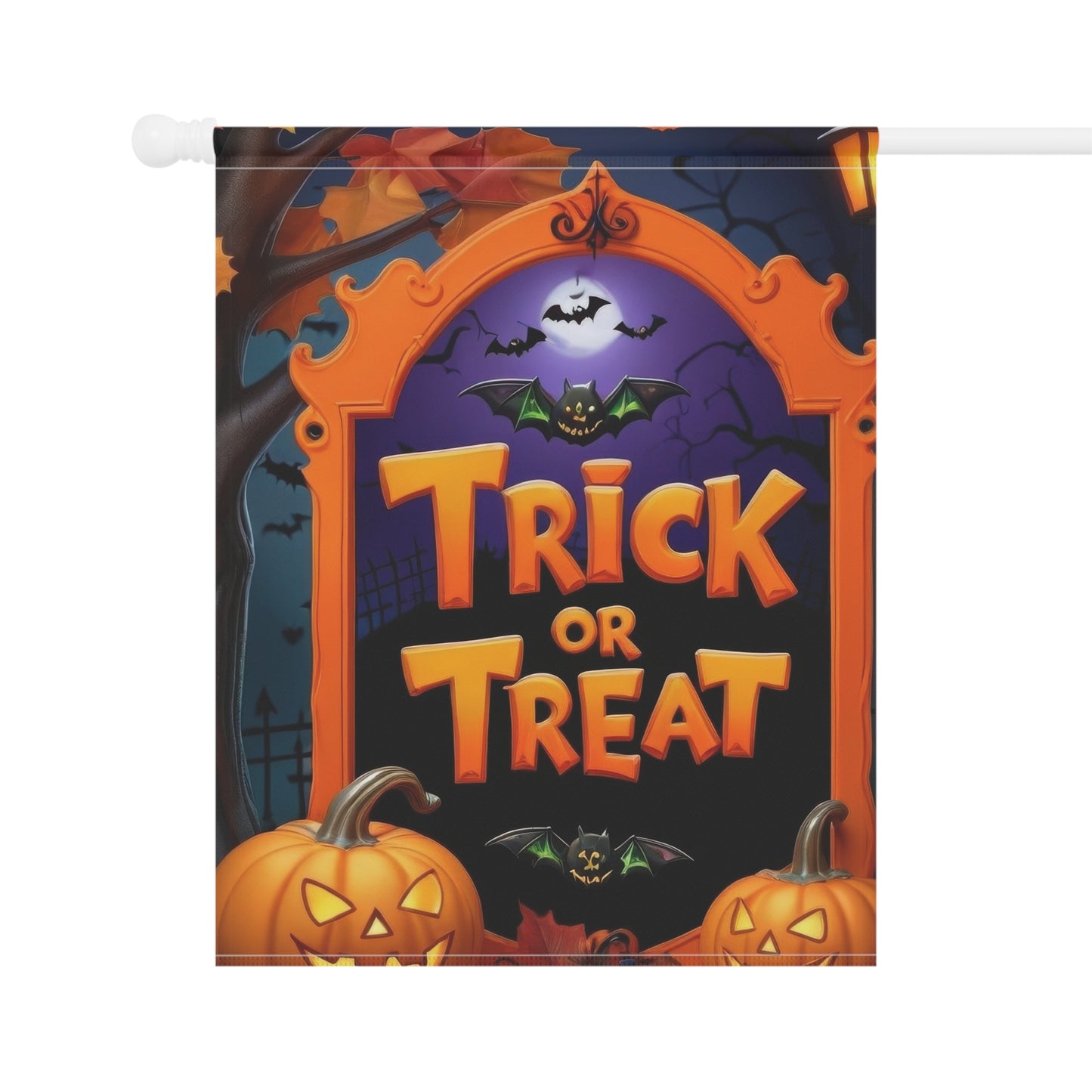 Trick or Treat Halloween Garden Flag/House Banner
