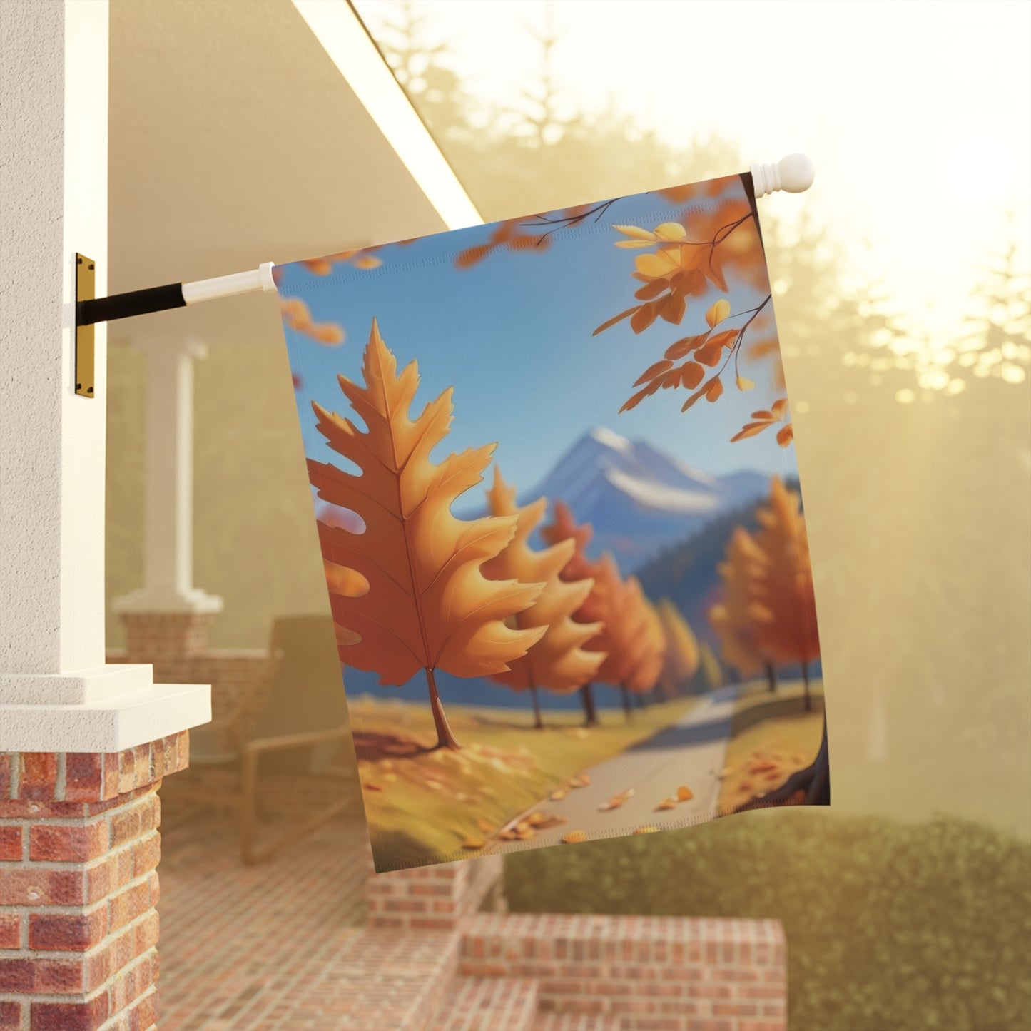 Autumn Garden Flag
