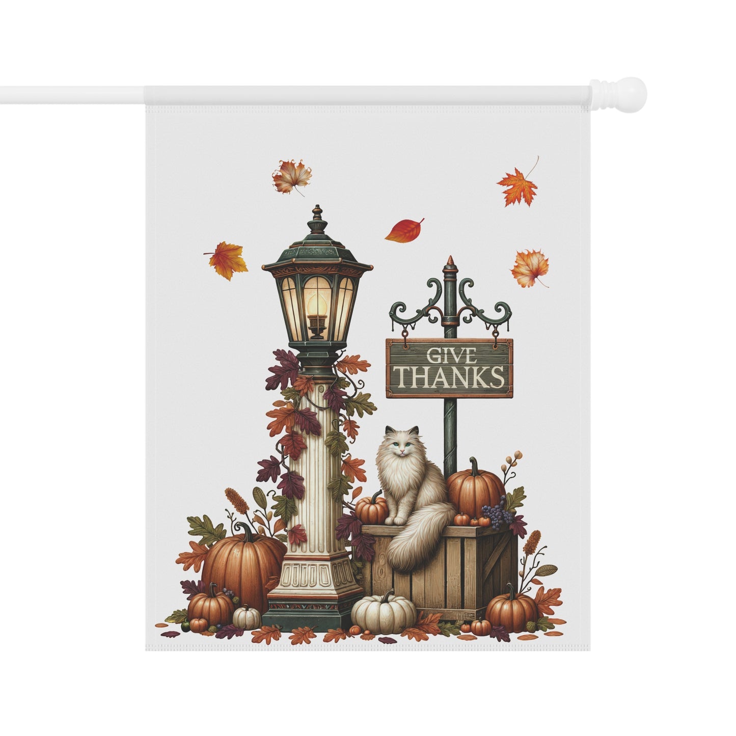 Give Thanks Garden Flag