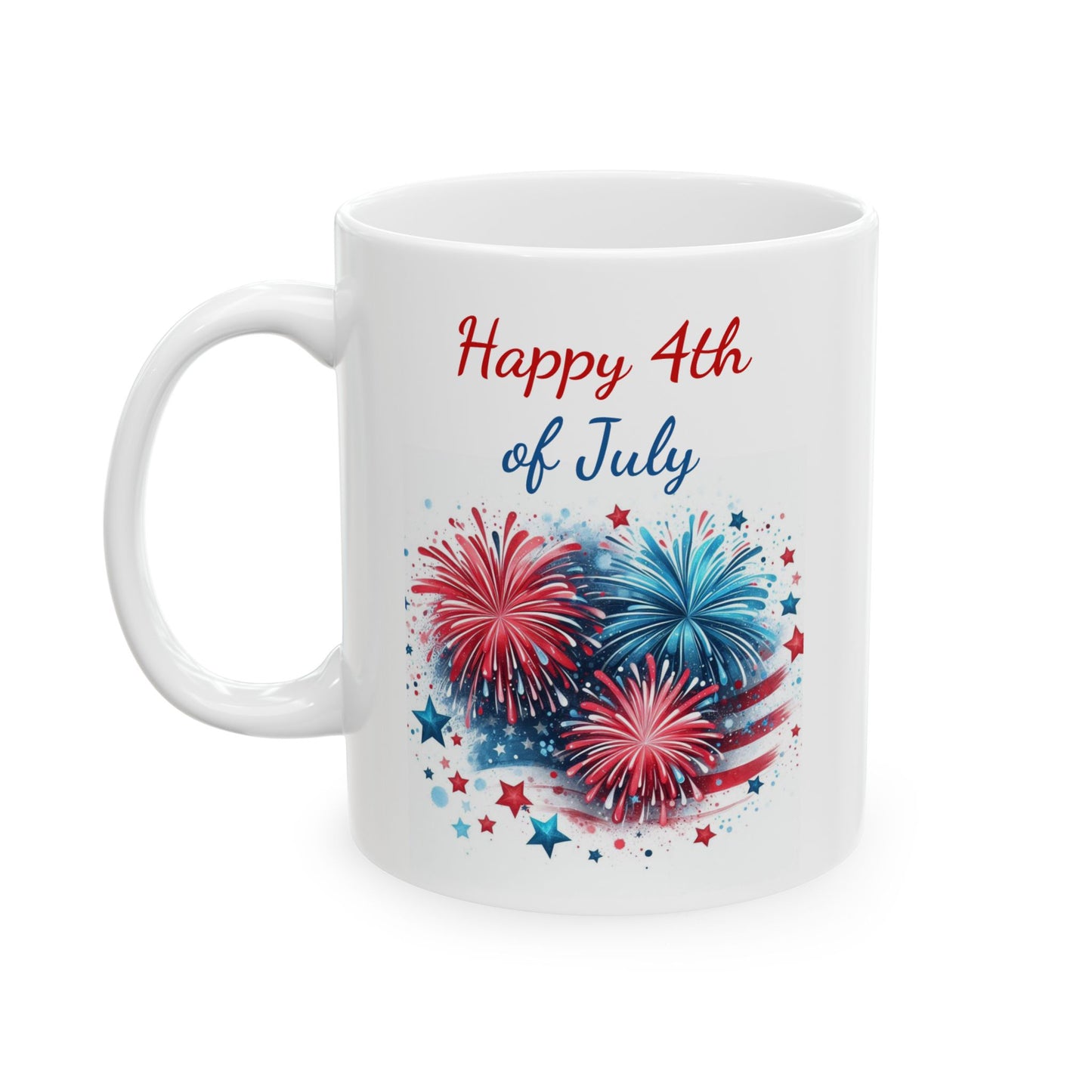 Happy 4th of July Patriotic Coffee Mug