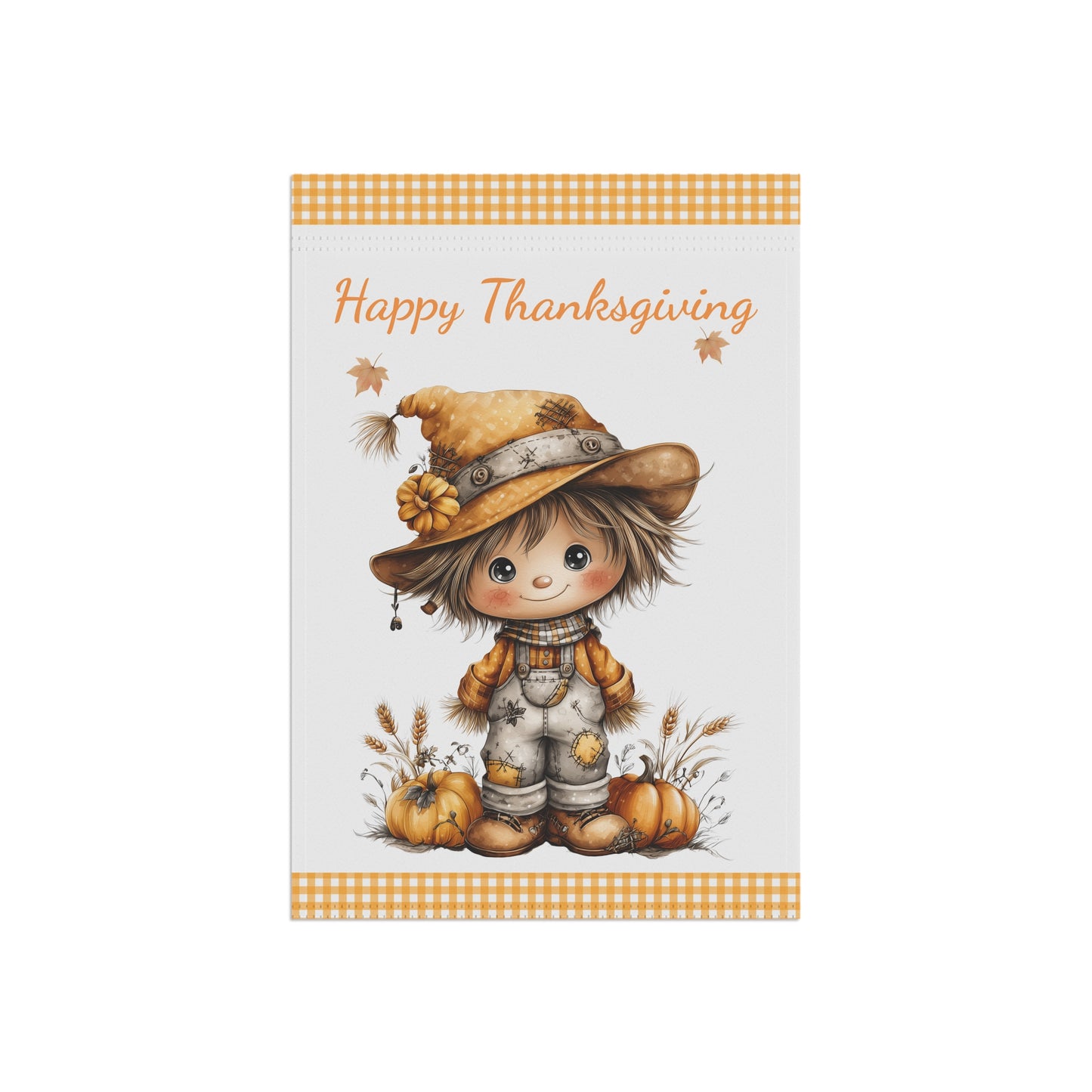Scarecrow Garden Flag