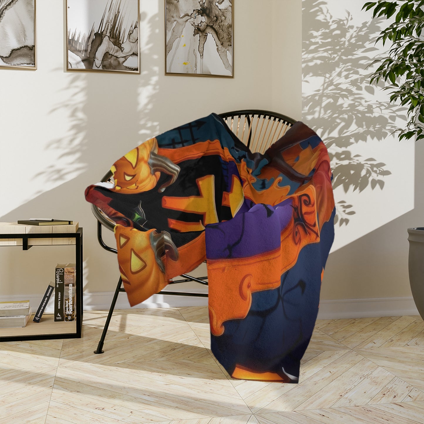 Trick or Treat Halloween Blanket