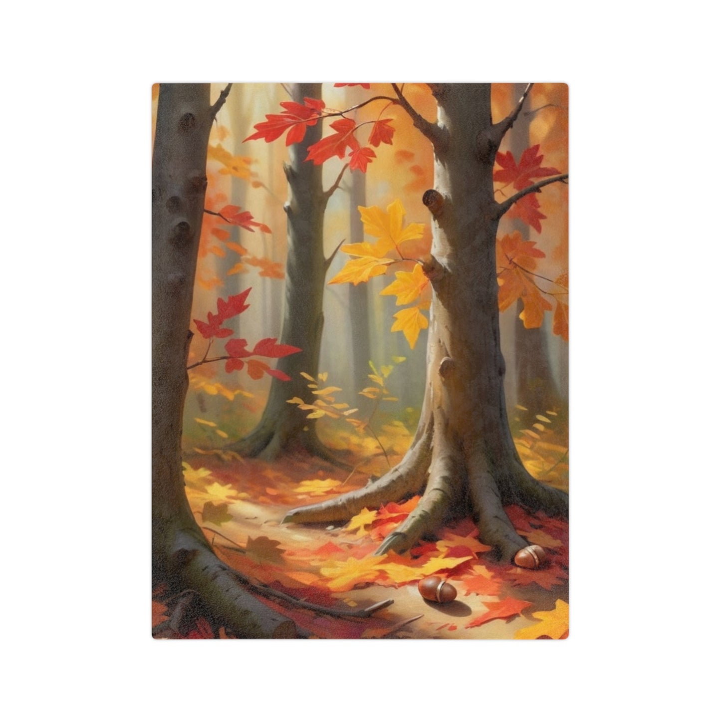 Fall Velveteen Blanket