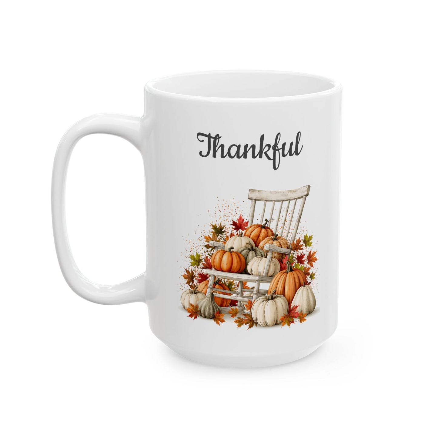 Thankful Rustic Coffee Mug