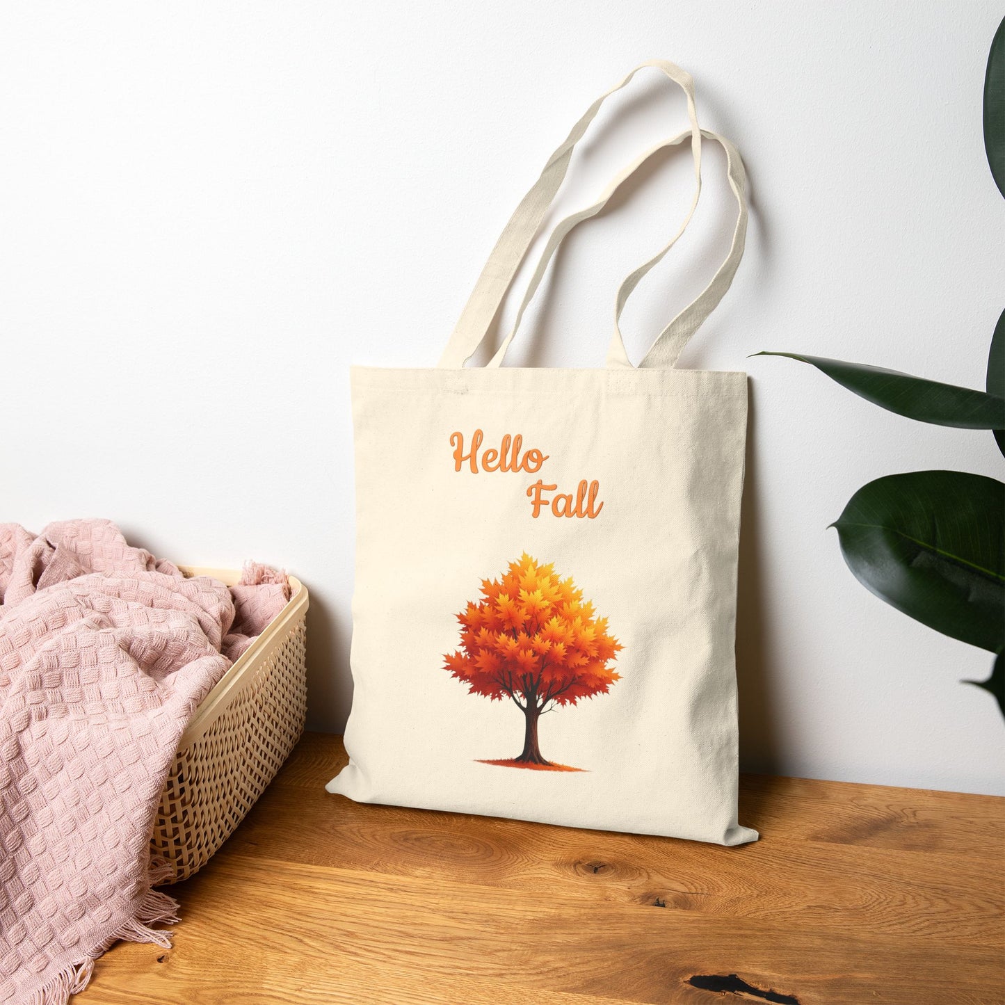 Autumn Canvas Tote Bag