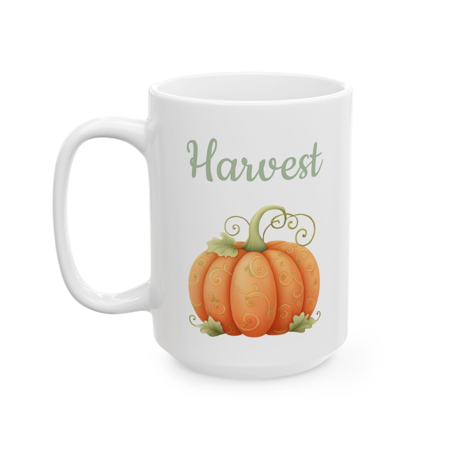 Harvest Pumpkin Ceramic Mug