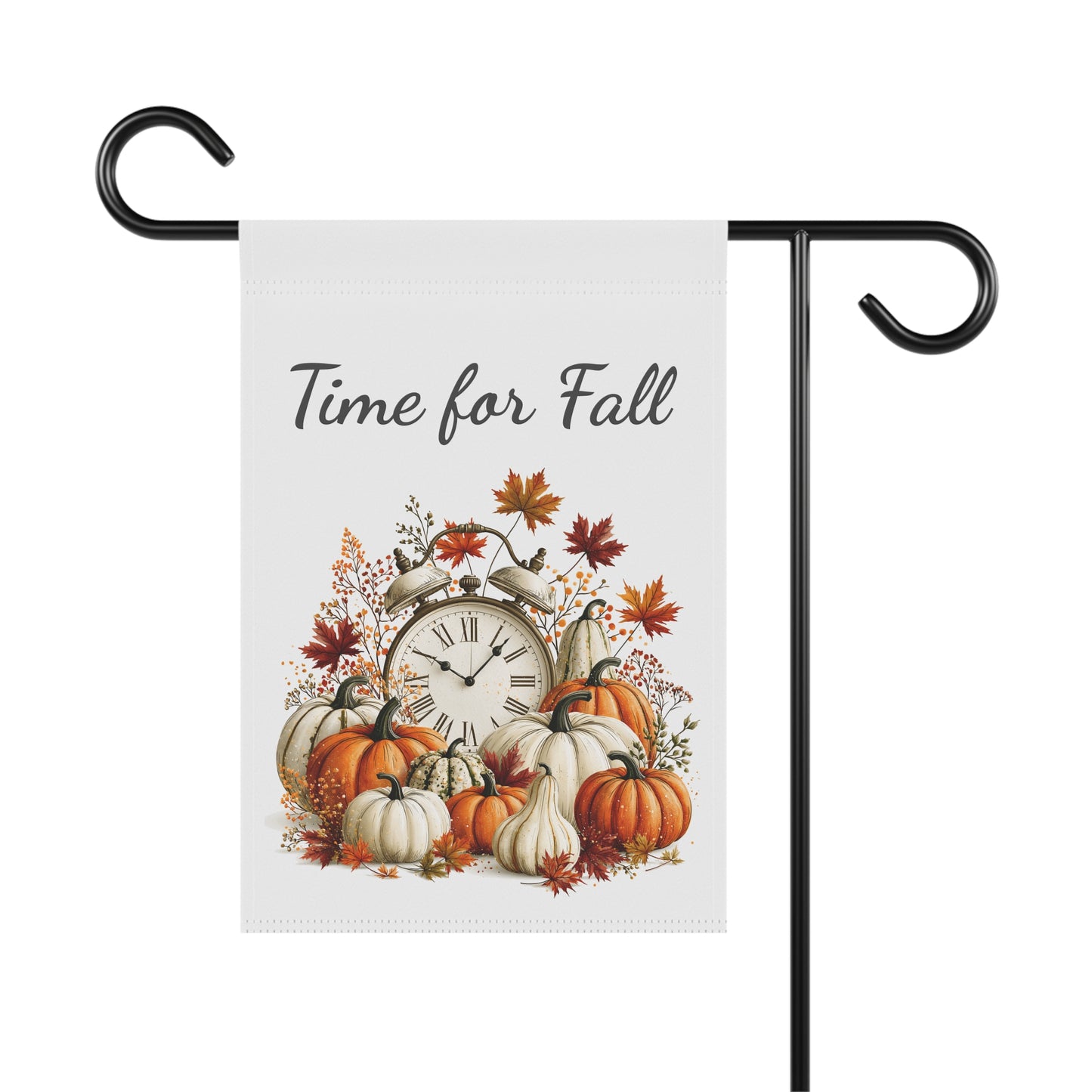 Time for Fall Vintage Garden Flag