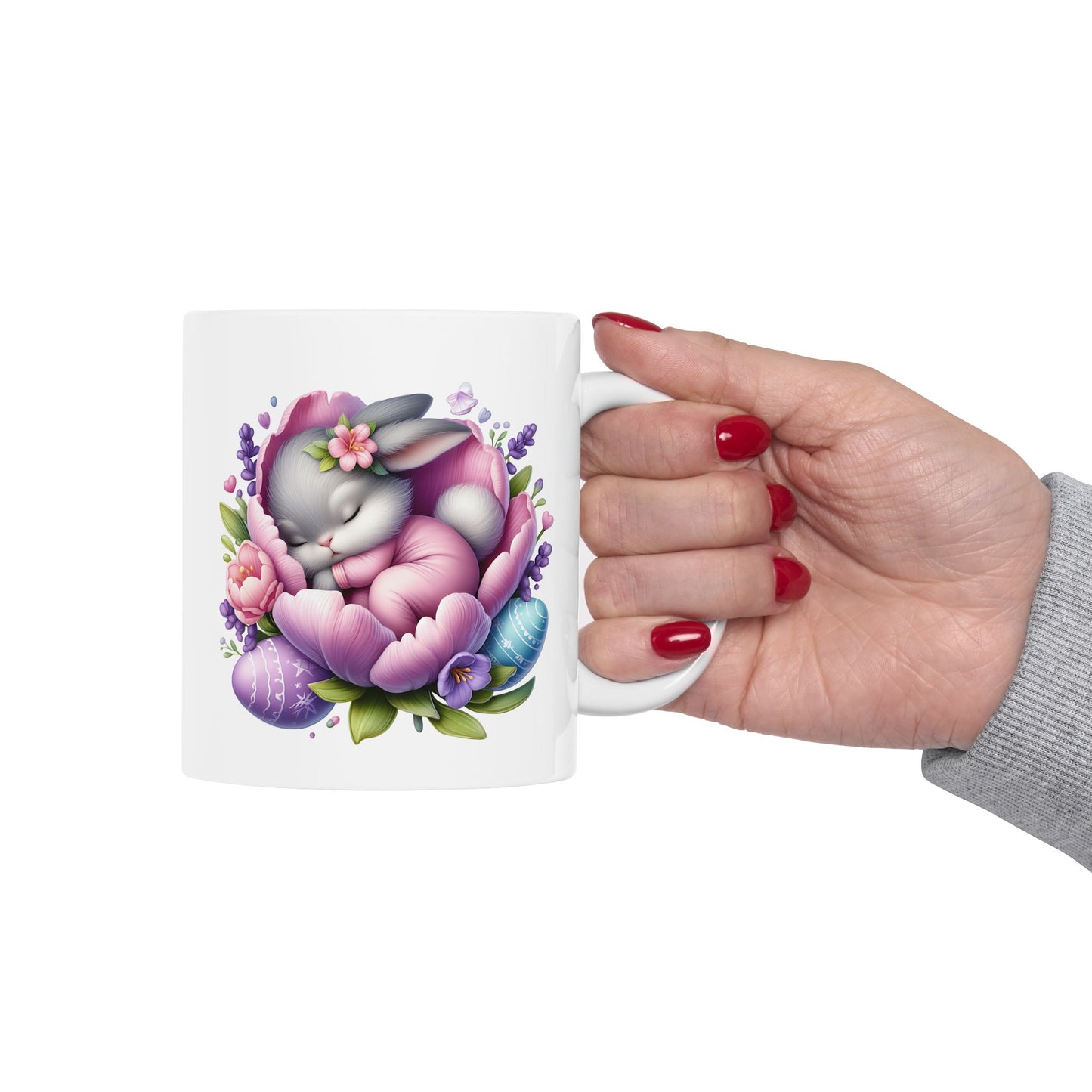 Adorable Baby Rabbit Easter Mug