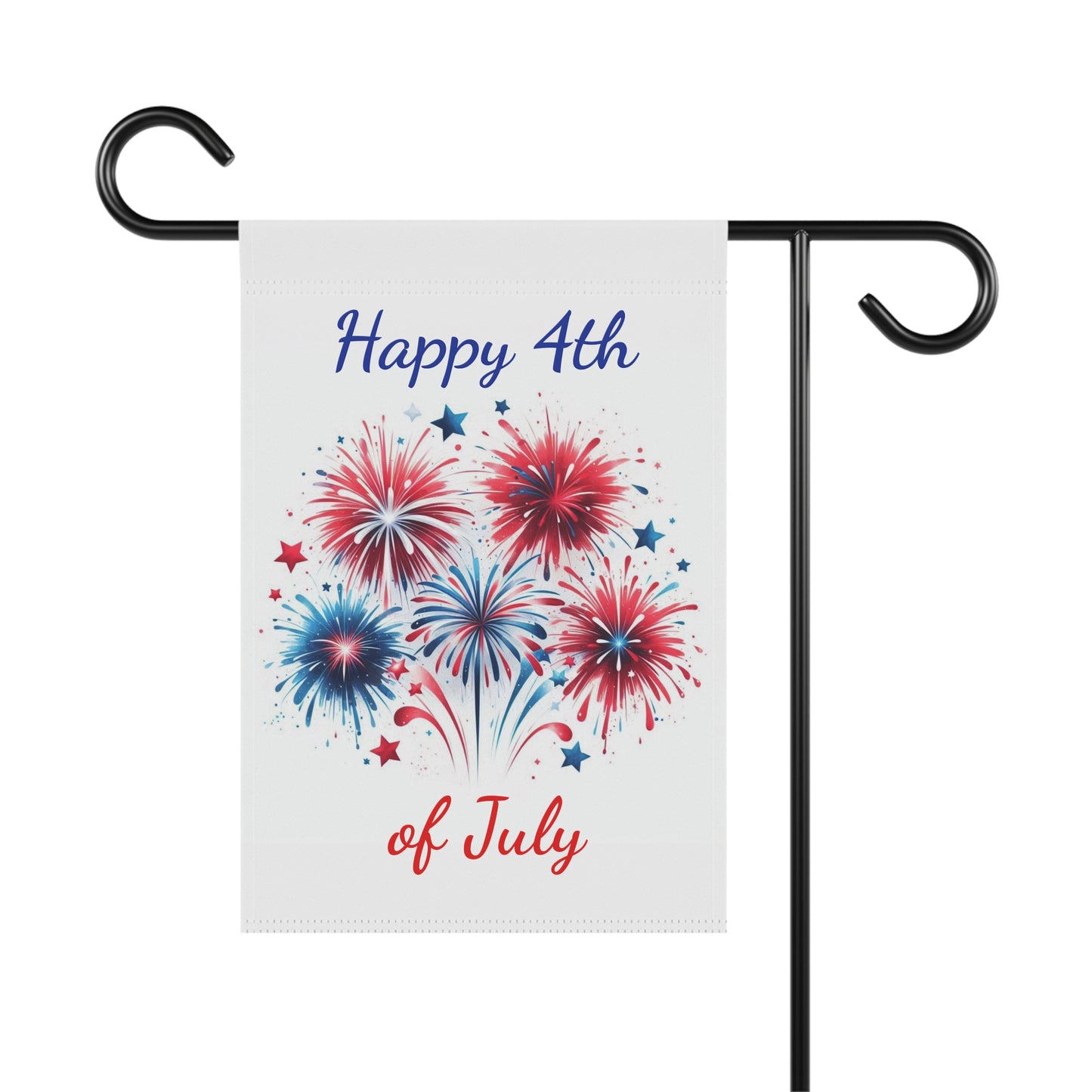 Fireworks Garden Flag