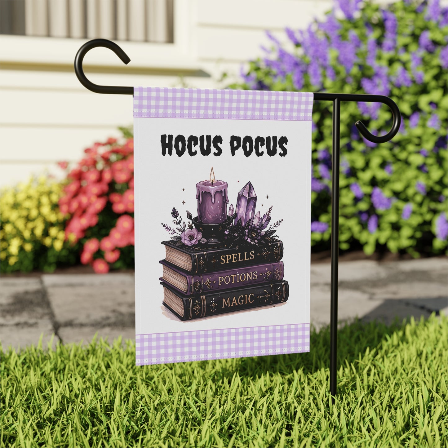 Hocus Pocus Halloween Garden Flag