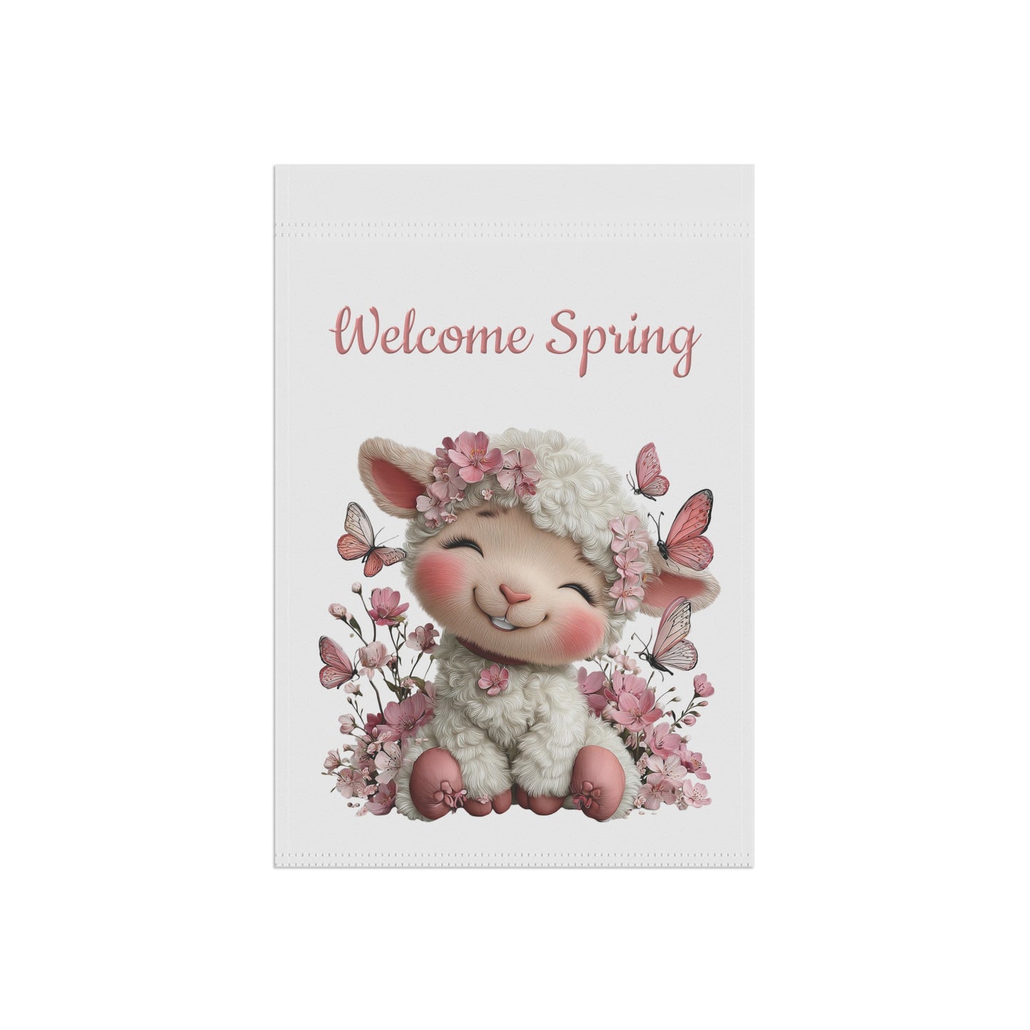 Whimsical Welcome Garden Flag