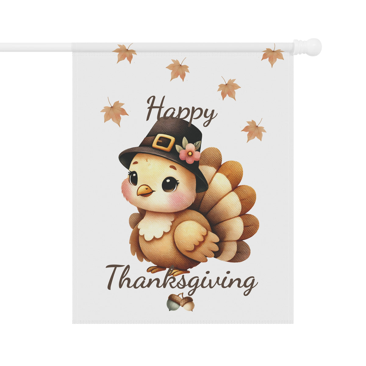 Happy Thanksgiving Garden Flag