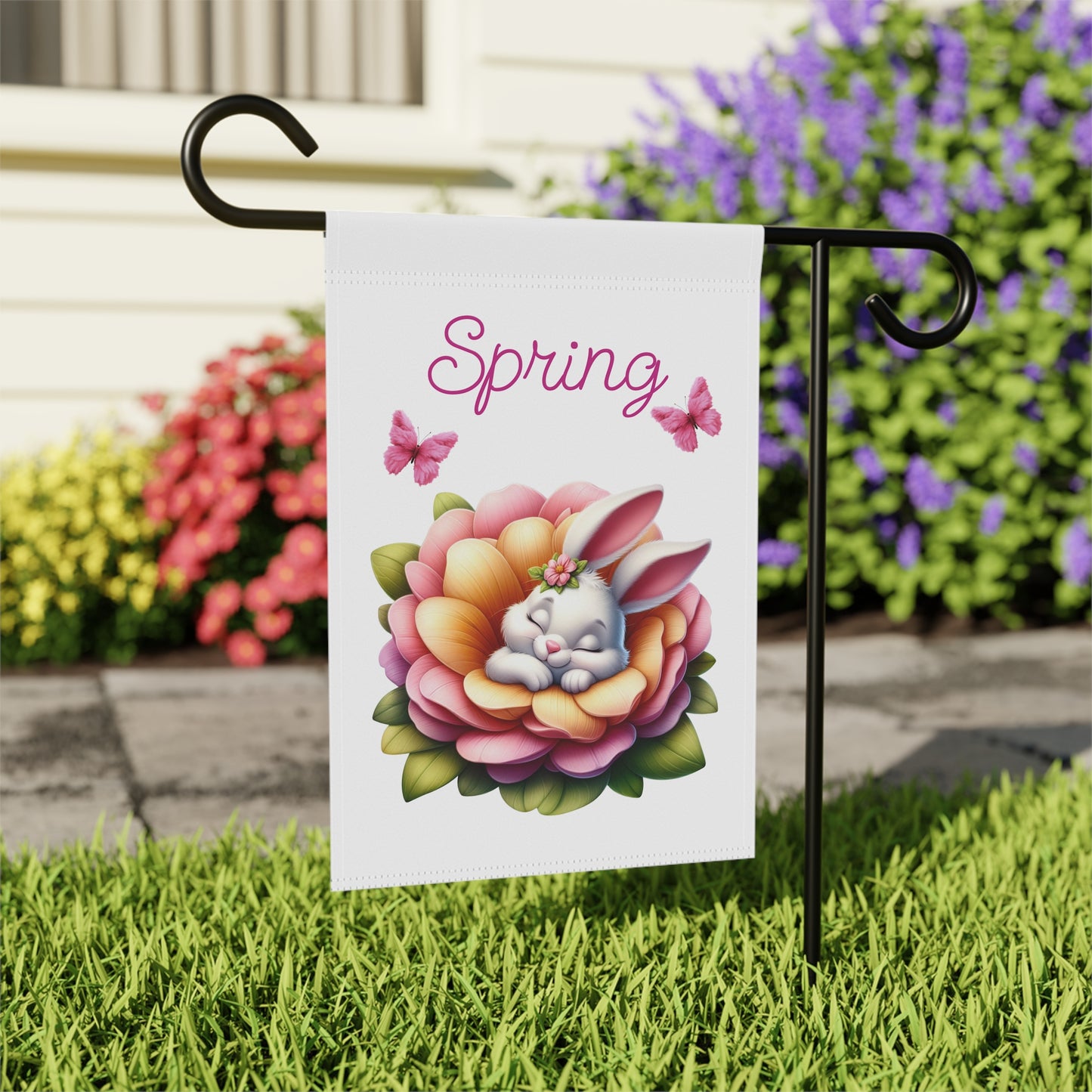 Sweet Dreams Spring Garden Flag