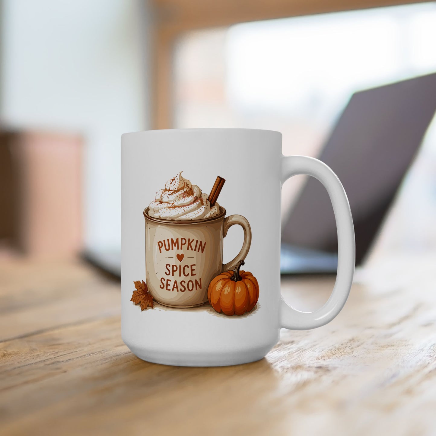 Pumpkin Spice Ceramic Mug