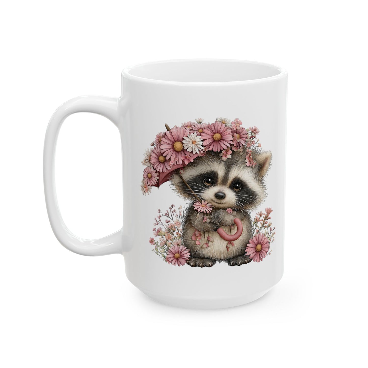 Cute Raccoon Coffee Mug