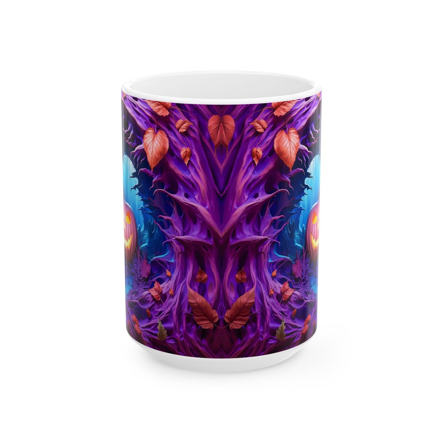 Mystical 3D Jack-O'-Lantern Coffee Mug