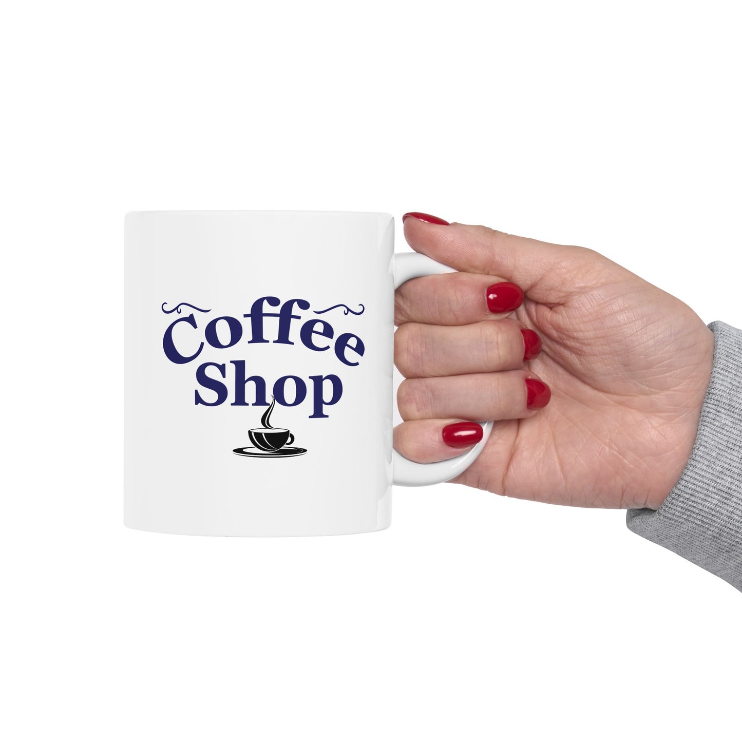 Retro "Coffee Shop" Mug