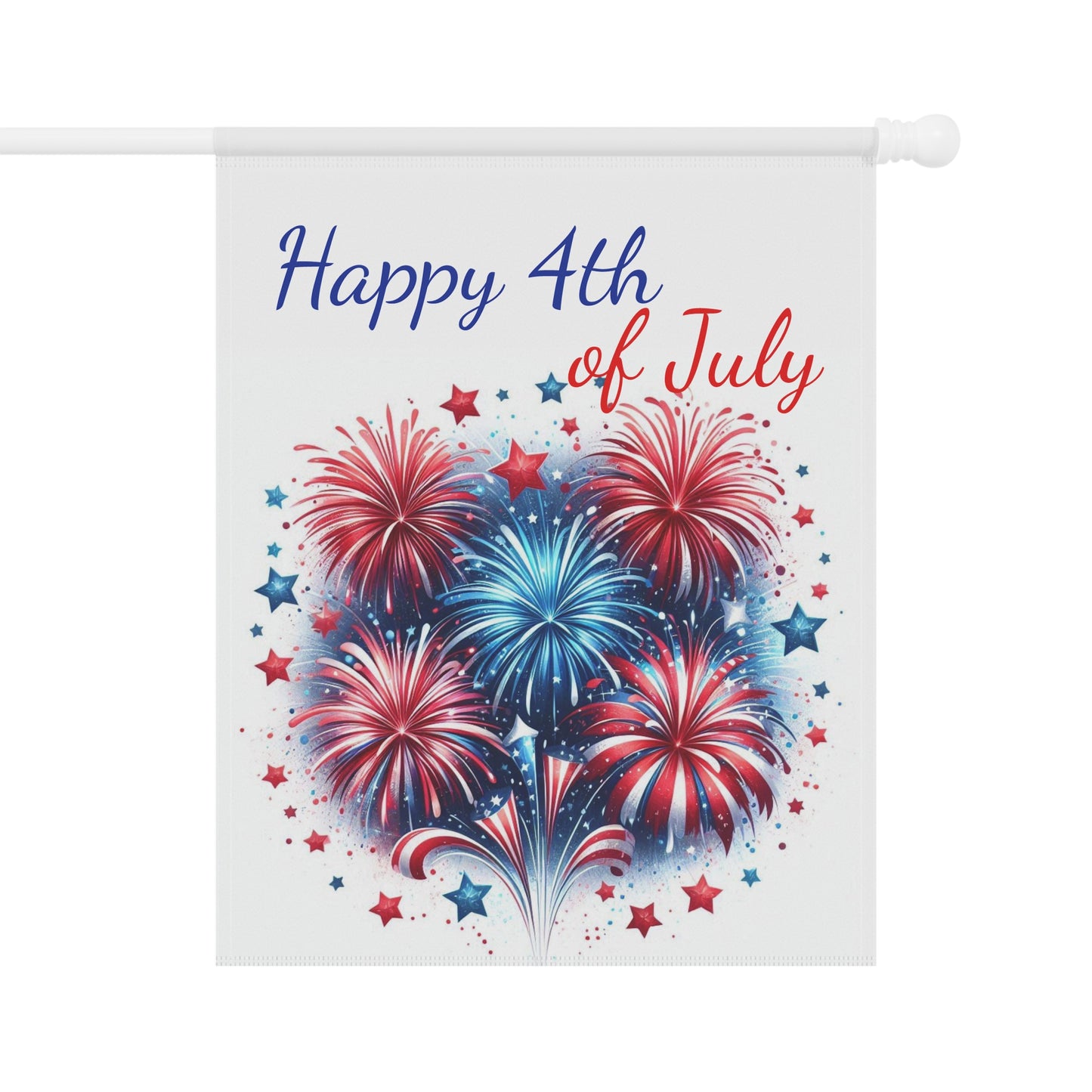 Red, White, and Blue Patriotic Garden Flag