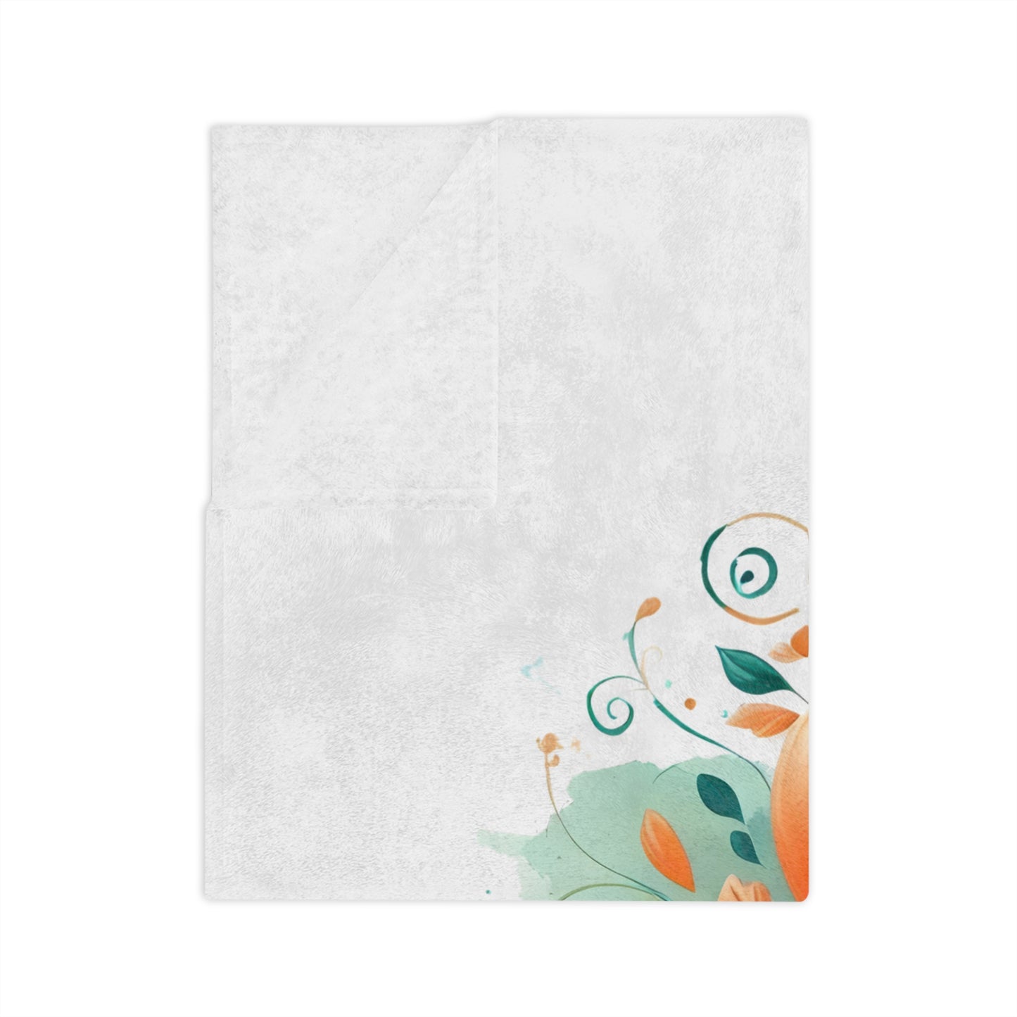 Thankful Grateful Blessed Pumpkin Stack Velveteen Blanket