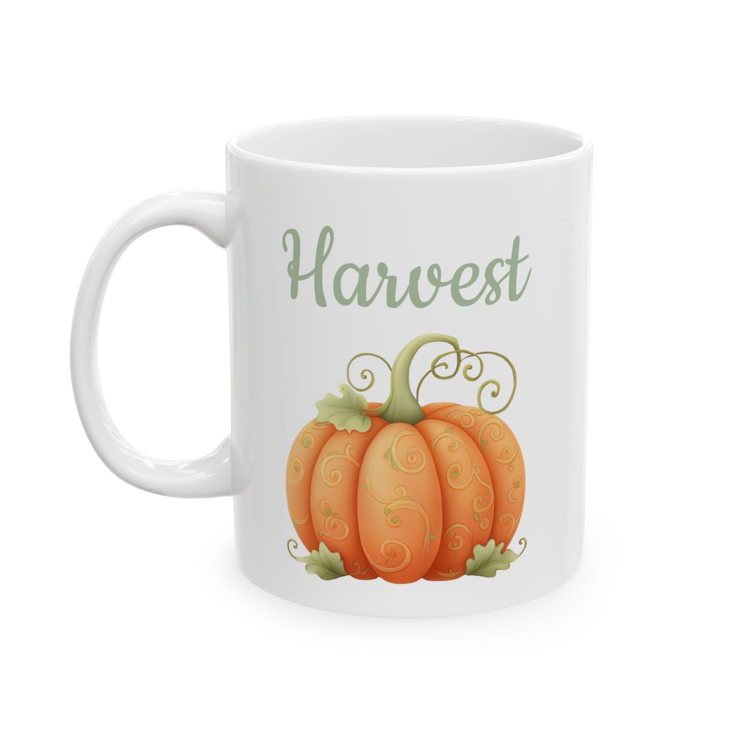 Harvest Pumpkin Ceramic Mug