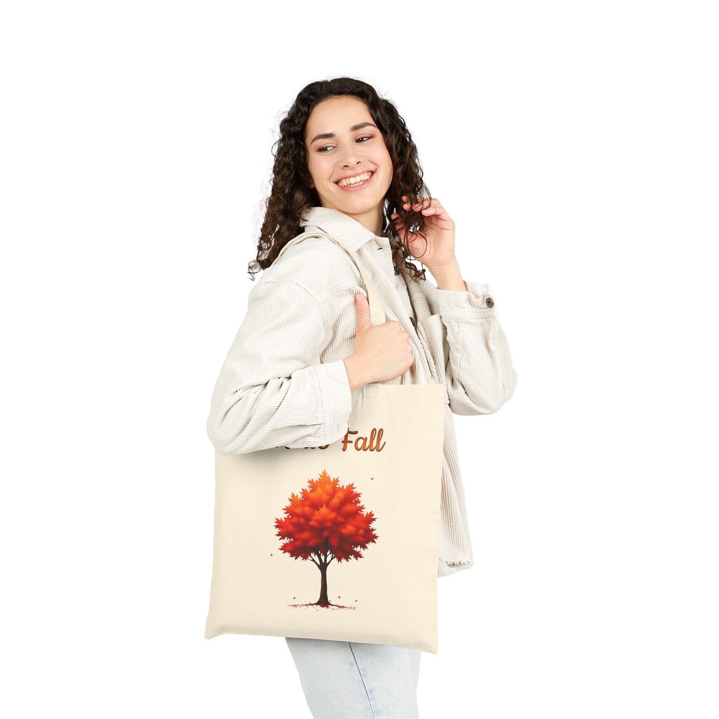 Autumn Tree Canvas Tote Bag