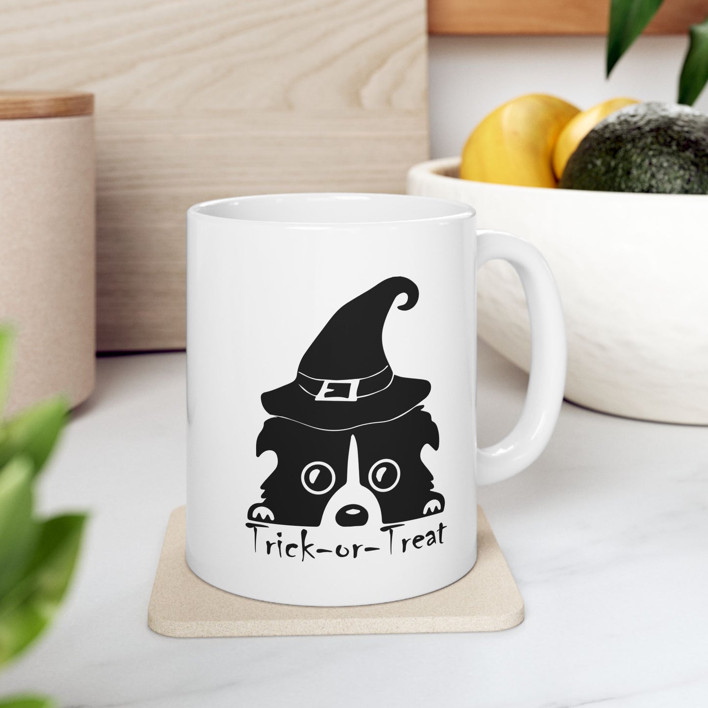 Cute Halloween Dog Coffee Mug