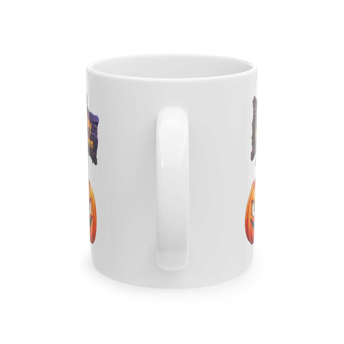 Spooky "Happy Halloween" Coffee Cup