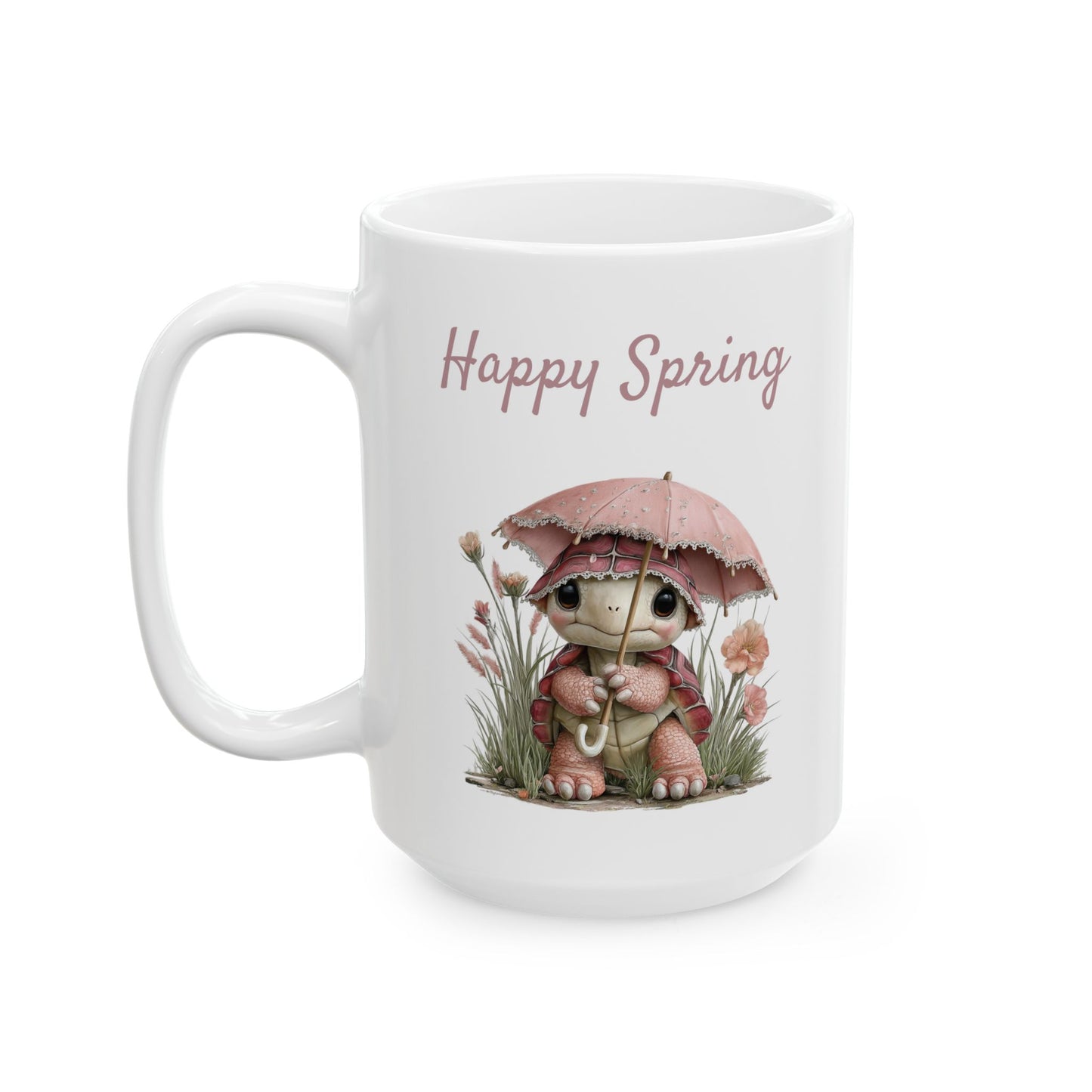 Cute Spring Turtle Coffee Mug