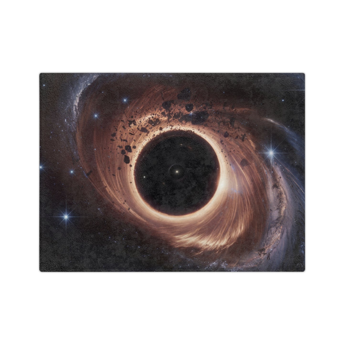 Interstellar Black Hole Blanket