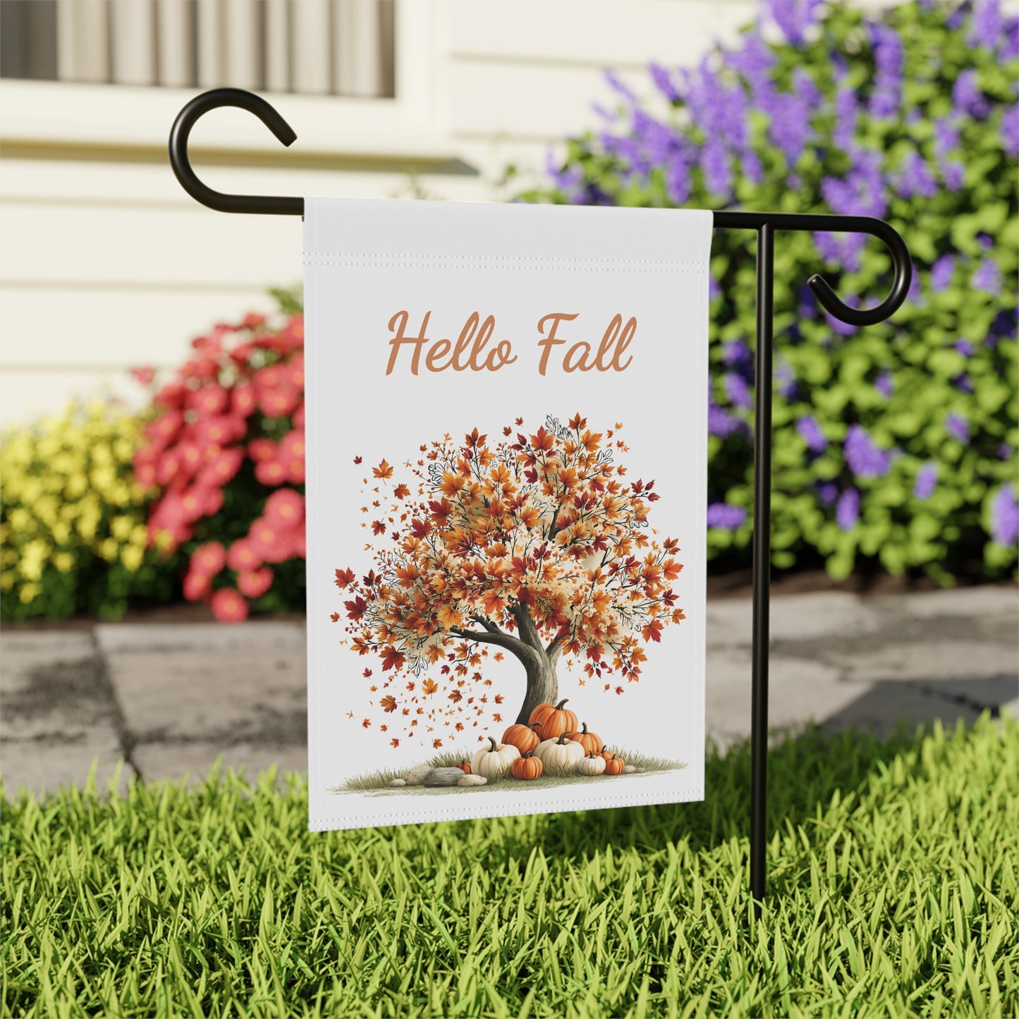 Autumn Tree Garden Flag