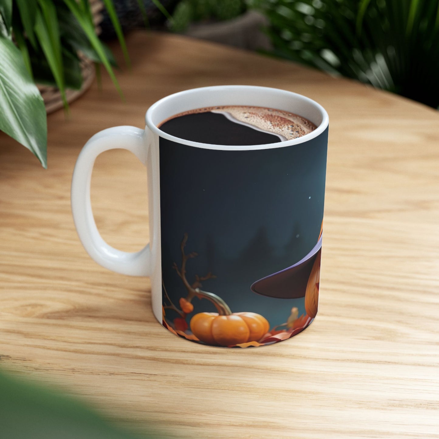 Halloween Night Vibes Coffee Cup